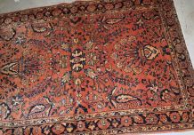 Tapis ancien Persan Sarouk fait main, 1B834