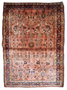 Tapis ancien Persan Sarouk fait main, 1B835