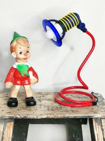 Lampe de bureau vintage 90s - 00s style Memphis 