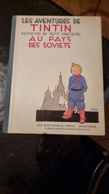Tintin au pays des Soviets 1981