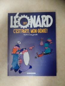 Album BD Léonard n°37, "C'est parti mon génie"
