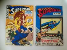 Lot de 2 albums BD souples comics "Superman poche"