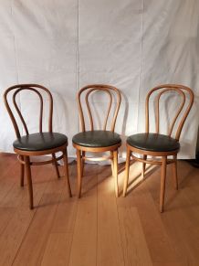 Lot 3 chaises bistrot style THONET n°18