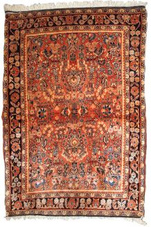 Tapis ancien Persan Sarouk fait main, 1B840