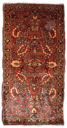 Tapis ancien Persan Sarouk fait main, 1B841