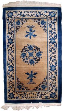 Tapis ancien Chinois Peking fait main, 1B854