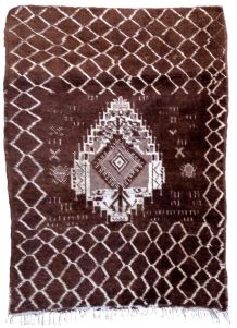 Tapis ancien Marocain Berber fait main, 1P06