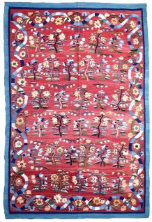 Tapis vintage Roumain Bessarabian fait main, 1P17