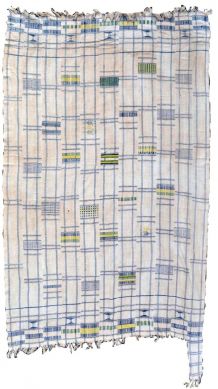 Tapis vintage Nigérian Zarma fait main, 1P27