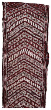 Tapis vintage Marocain Berber fait main, 1P37