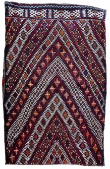 Tapis vintage Marocain Berber fait main, 1P45
