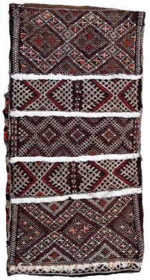 Tapis vintage Marocain Berber fait main, 1P47