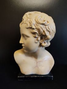 buste en plâtre Eros
