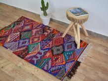 150x84cm Tapis berbere marocain 