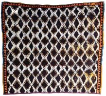 Tapis ancien Marocain Berber fait main, 1P58