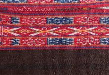 Tapis ancien Péruvien fait main, 1P64