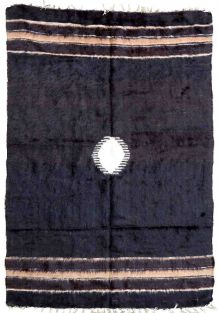 Tapis vintage Persan Angora fait main, 1P73