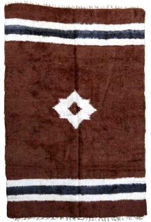 Tapis vintage Persan Angora fait main, 1P74