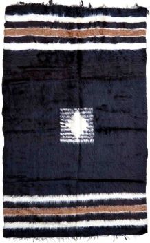 Tapis vintage Persan Angora fait main, 1P75