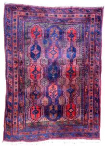 Tapis ancien Afghan Baluch fait main, 1P83