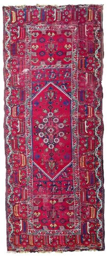 Tapis ancien Algérien Berber fait main, 1P85