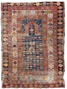 Tapis ancien Afghan Baluch fait main, 1B901