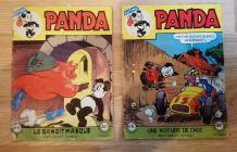 Lot de 2 anciennes revues BD, Panda, de 1958