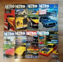Lot de 8 numéros anciens de la revue Nitro Magazine