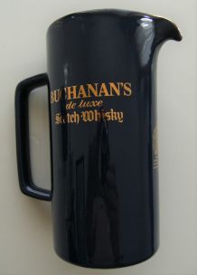 Pichet céramique publicitaire whisky Buchanan's vintage 