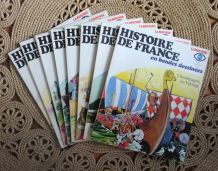 8 numéros Histoire de France en bandes dessinées (1977)