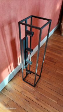 Plafonnier 4xE27, industriel métal noir EGLO ELDRICK