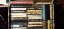  boîte de cassettes -  box of casettes tapes