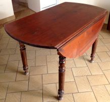 Table ronde ancienne en bois