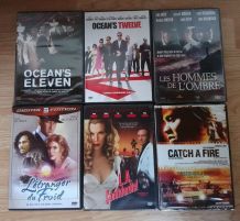 Lot 6 DVD films policiers américains