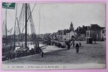 CPA 44 Le Croisic – Le Port Ciguet, pris du Bout-Du-Quai