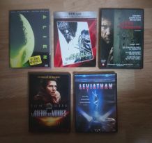 Lot de 5 DVD "Films science-fiction"