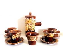 Service à café fat lava, 1960 