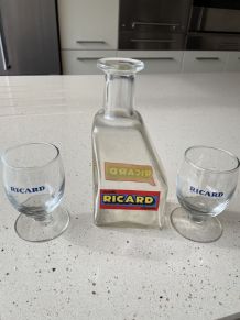 Carafe verres RICARD