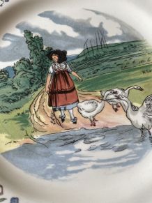 Assiettes sarreguemines