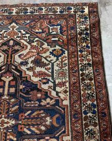 Tapis ancien Persan Malayer fait main, 1B917