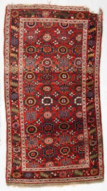 Tapis ancien Oriental fait main, 1V16