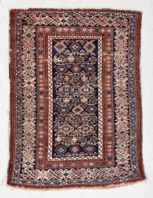 Tapis ancien Caucasien Chichi fait main, 1V17