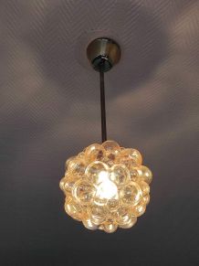 suspension en verre bullé