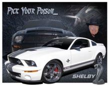 Plaque métal Ford Mustang Shelby