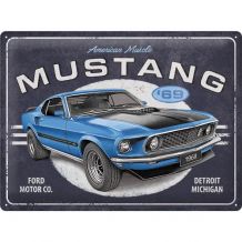 Plaque Ford Mustang édition limitée