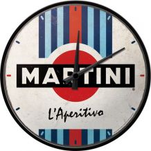Horloge publicitaire Martini