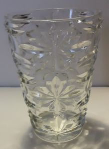 vase transparent italien