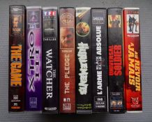 Lot de 8 cassettes VHS de films divers