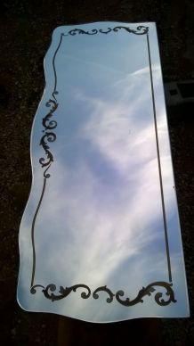 commode miroir année 70