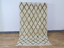 Berber carpet beni ouarain 210 X 106 CM
